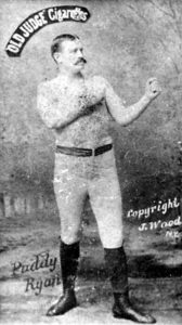 Paddy Ryan from 1887 Old Judge cardPublic domain