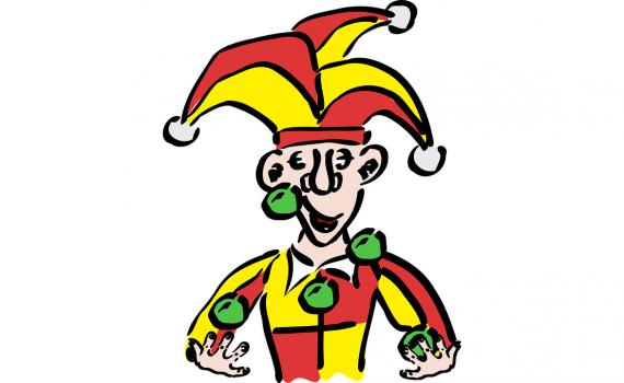 clown, fool or court jester